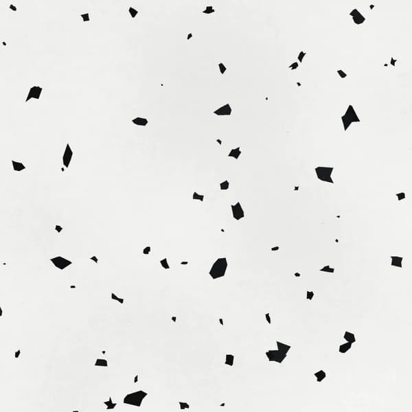 White, black flecks