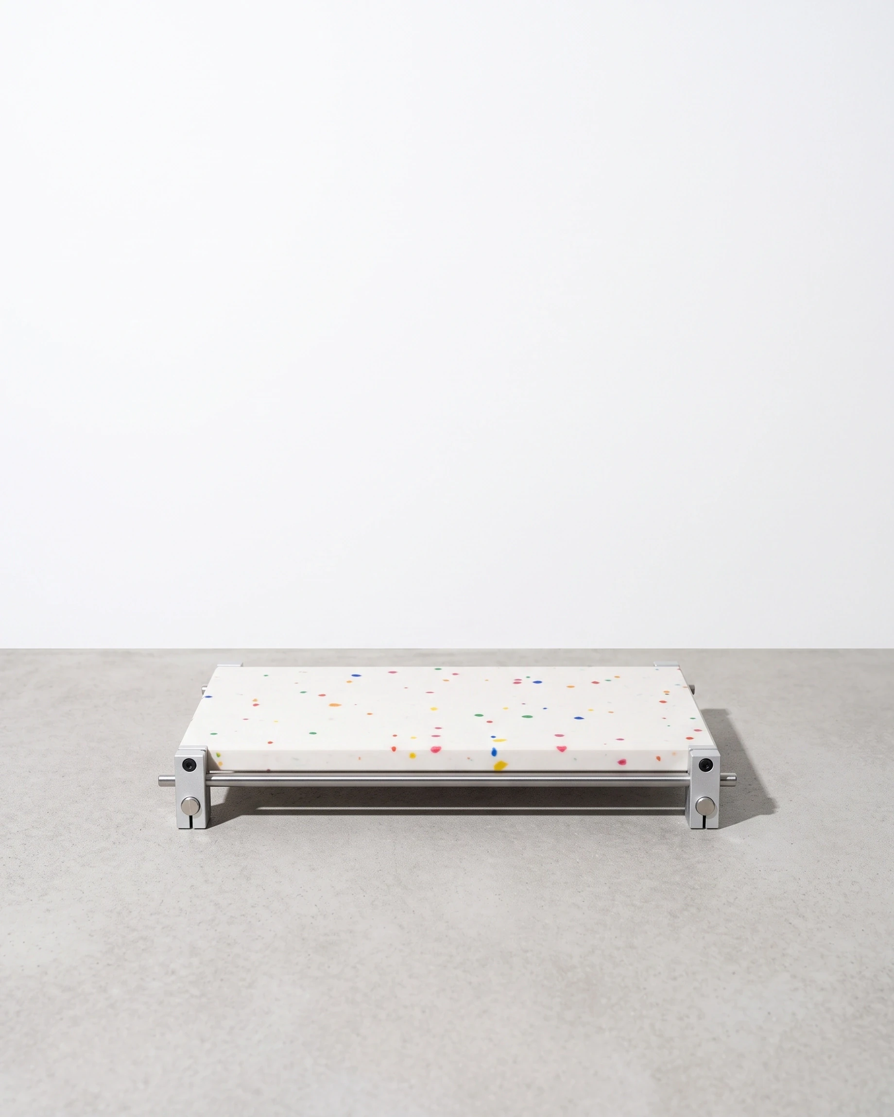 Confectioner, organiser 24 × 16, white, colour flecks: front view
